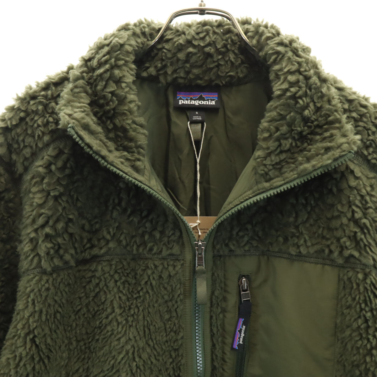 未使用 patagonia パタゴニア レトロX コート S カーキ 23095FA23 アウトドア フリース レディース