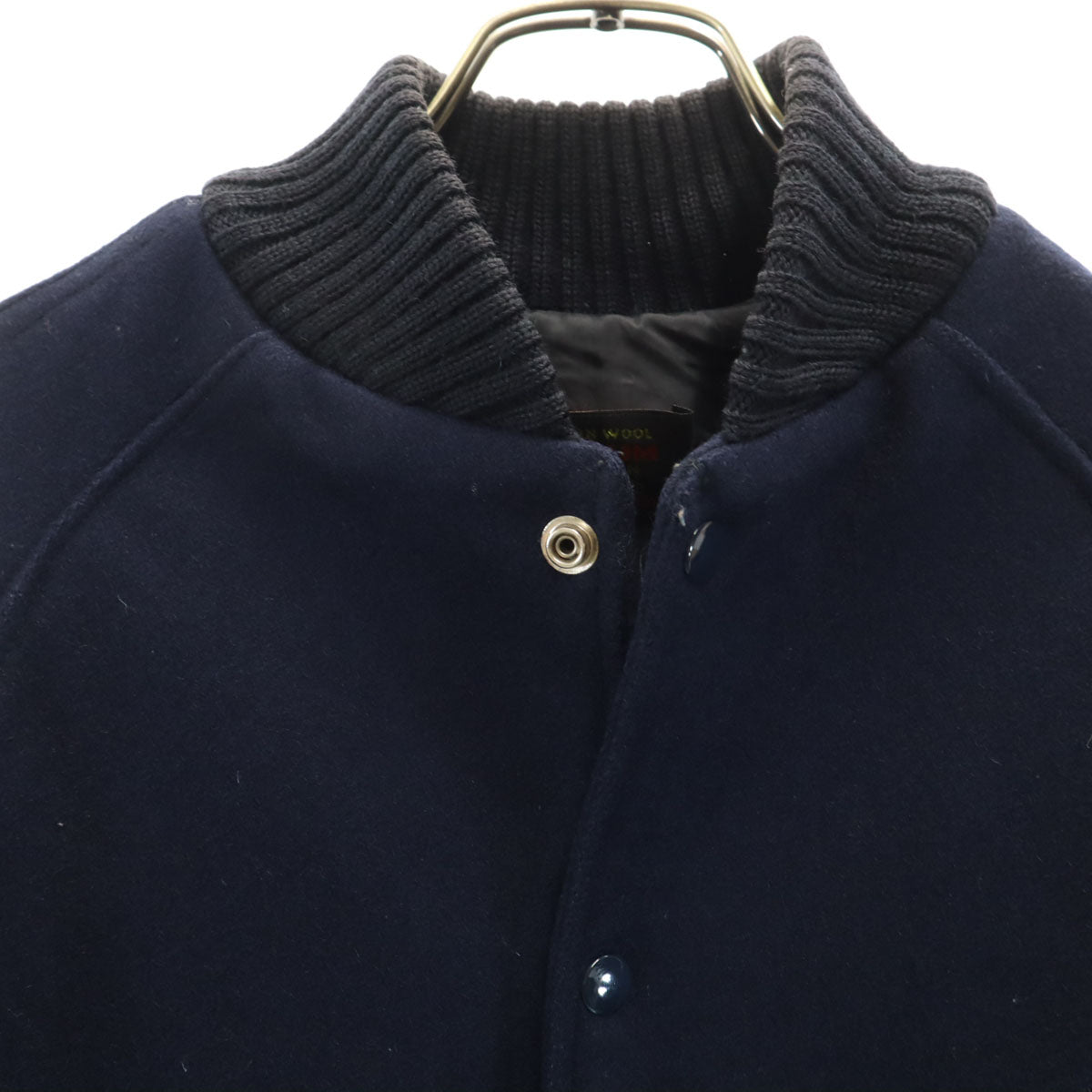 SKOOKUM スクーカム ウール スタジャン 34 ネイビー ジャケット メンズ