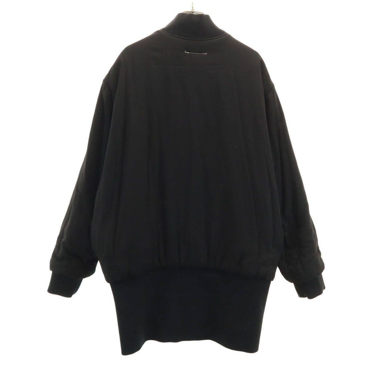 美品 MM6 エムエムシックス イタリア製 リバーシブル スタジャン 42 ブラック Martin Margiela 中綿入り レディース