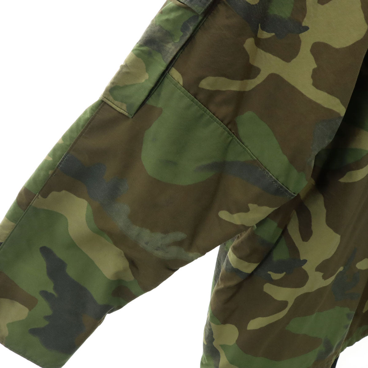 US ARMY アメリカ軍 90s 米軍 オールド ECWCS ゴアテックス カモフラ柄 ミリタリージャケット L カーキ 迷彩 メンズ