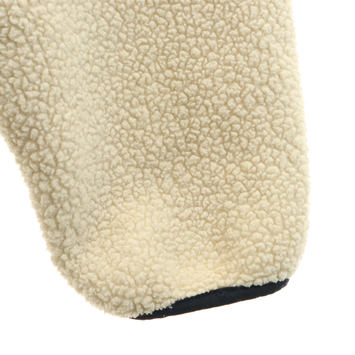 NAUTICA ノーティカ 90s USA製 オールド ハーフジップ ボアジャケット XXL ベージュ プルオーバー ビッグサイズ メンズ