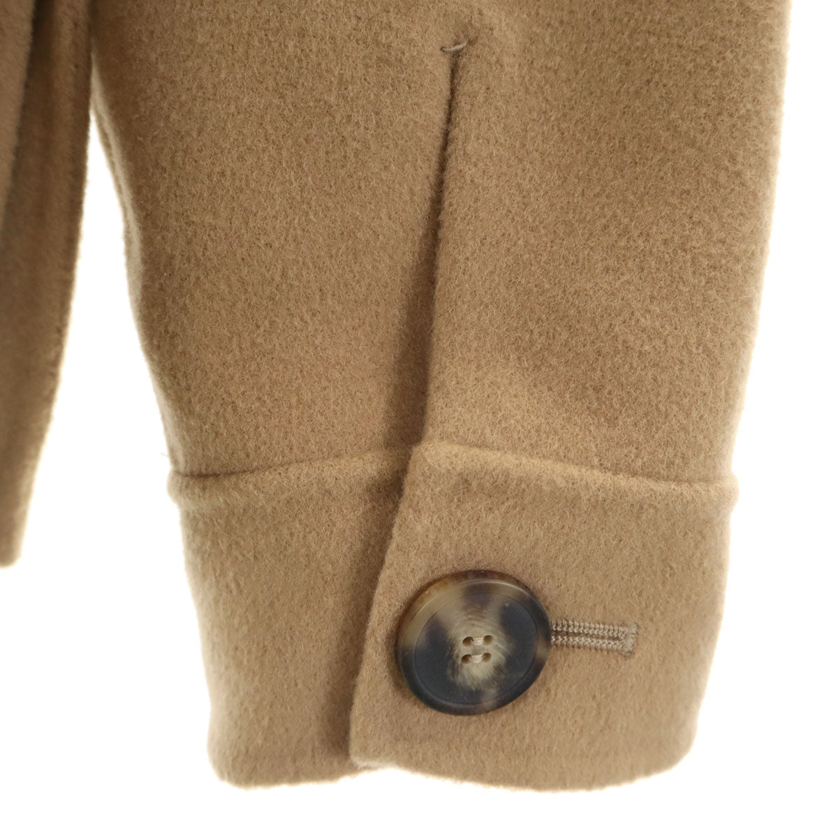 未使用 WEEKEND MaxMara ウィークエンドマックスマーラ ウールジャケット 40 ベージュブラウン レディース