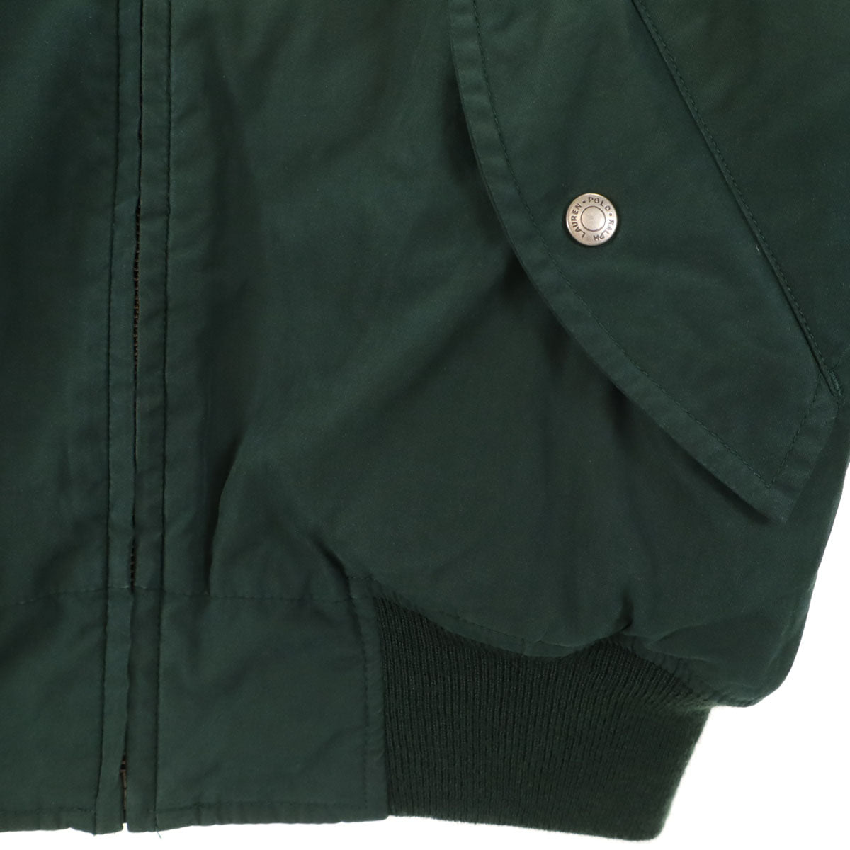 Polo by Ralph Lauren ポロバイラルフローレン 90s オールド 中綿ジャケット M 深緑 メンズ