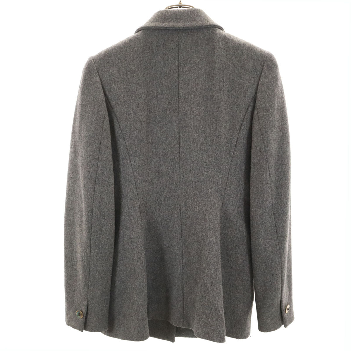 FENDI フェンディ 90s イタリア製 オールド ウールジャケット 42 グレー レディース