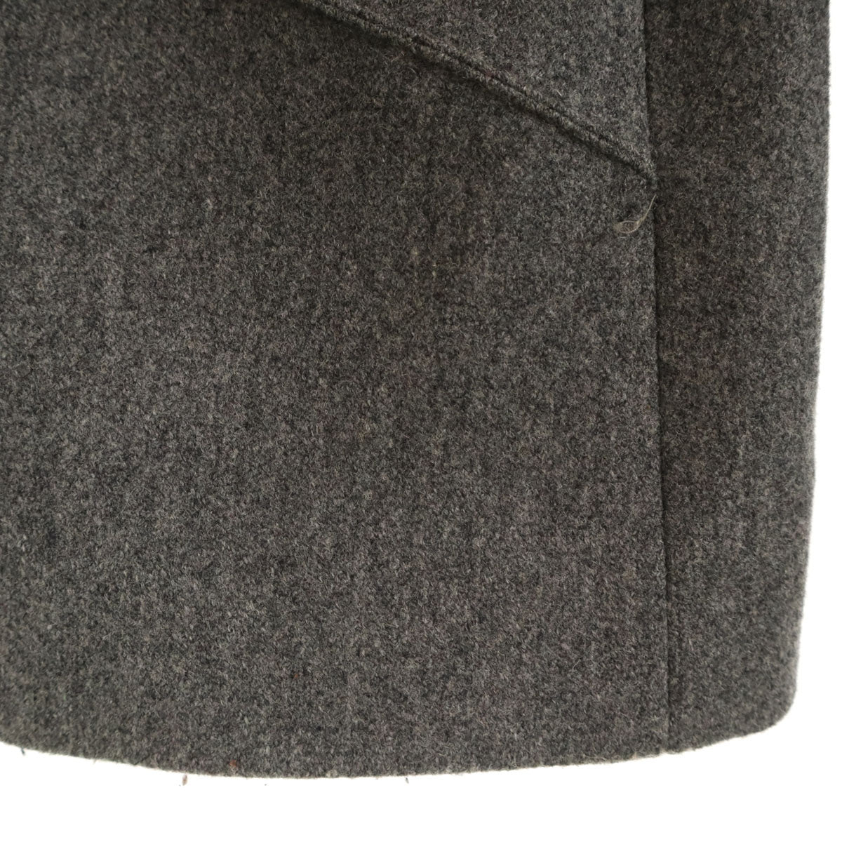 FENDI フェンディ 90s イタリア製 オールド ウールジャケット 42 グレー レディース