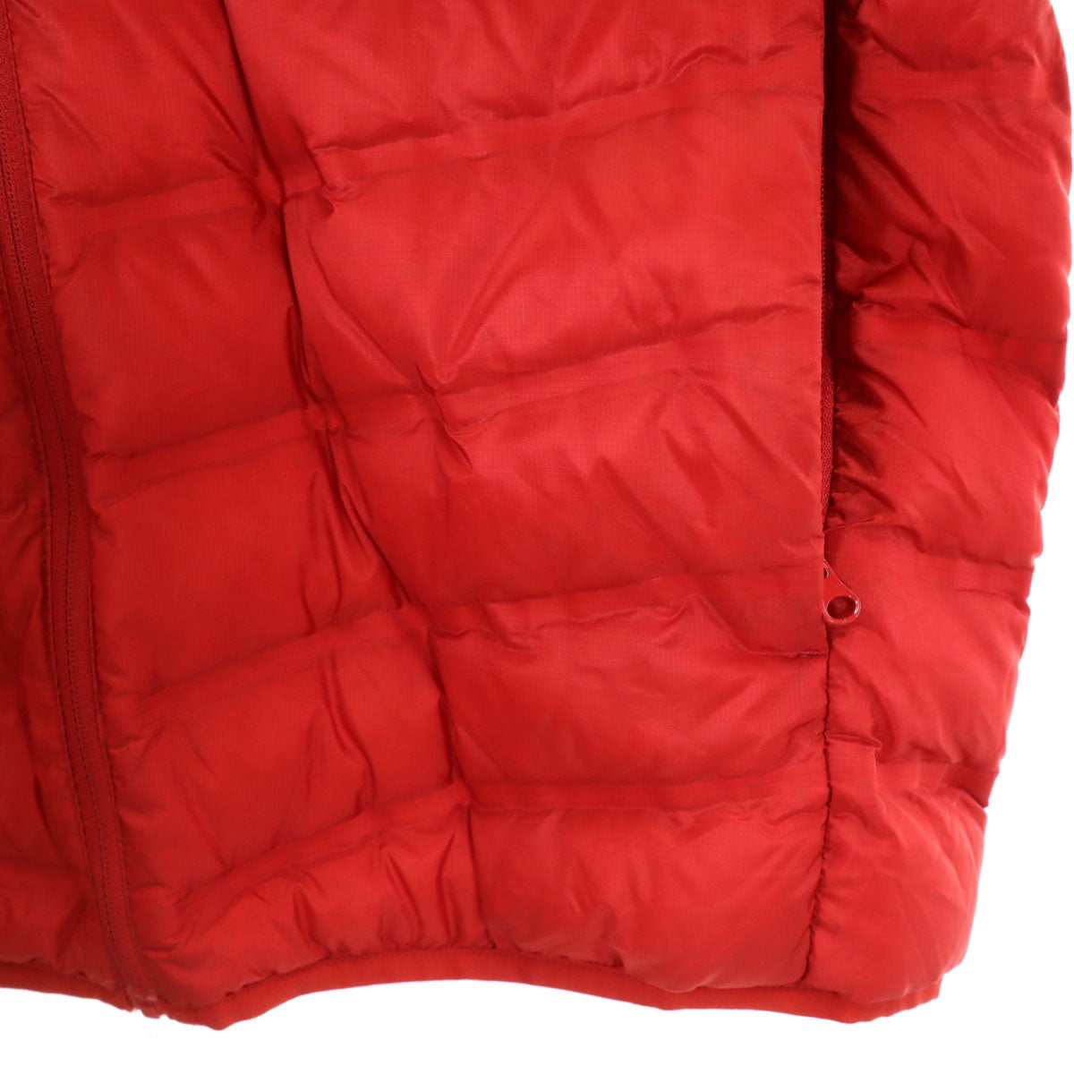 UNIQLO ユニクロ フーディー ウルトラライトダウンジャケット M レッド メンズ