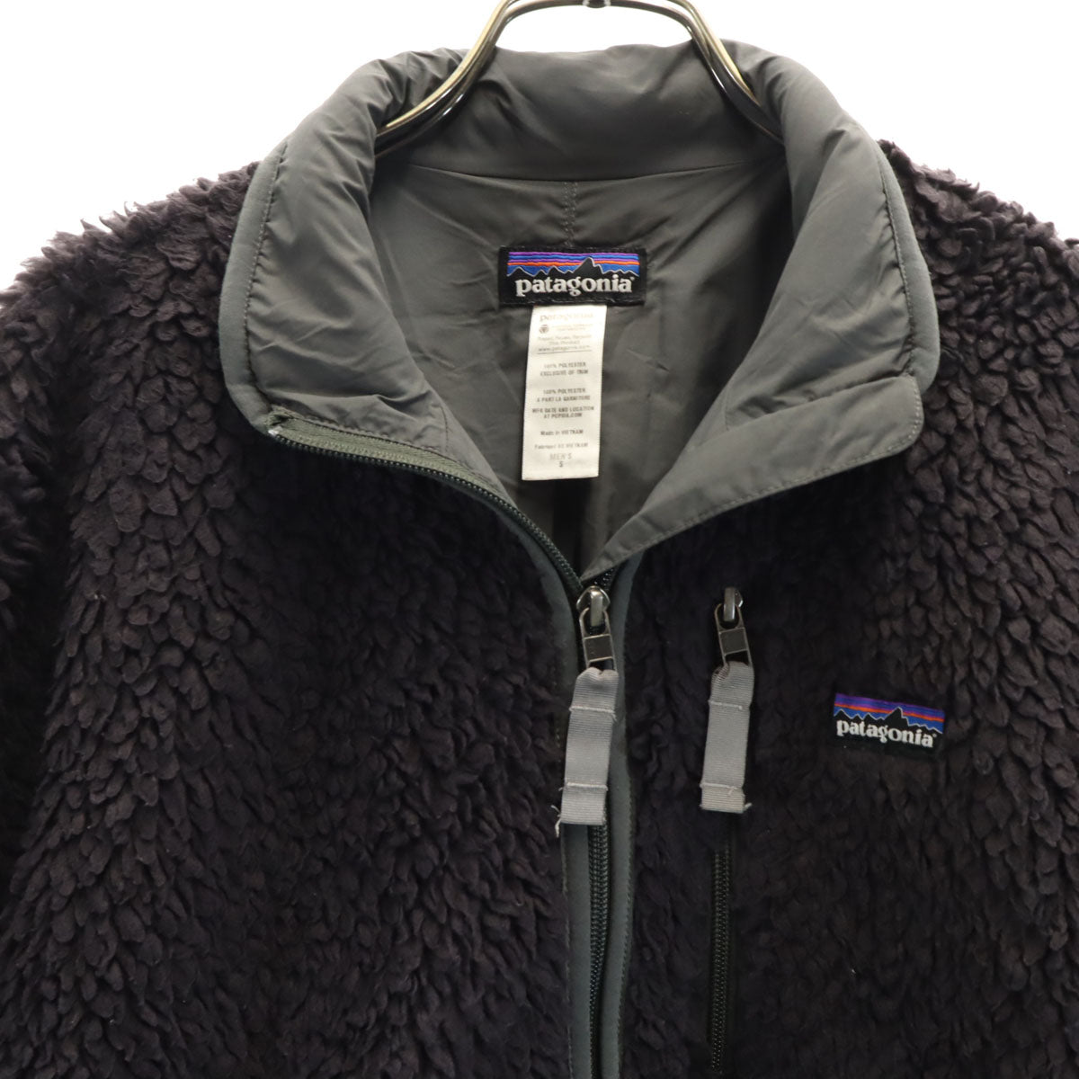 patagonia パタゴニア クラシック レトロX フリースジャケット S チャコールグレー 23060FA13 アウトドア ボア メンズ