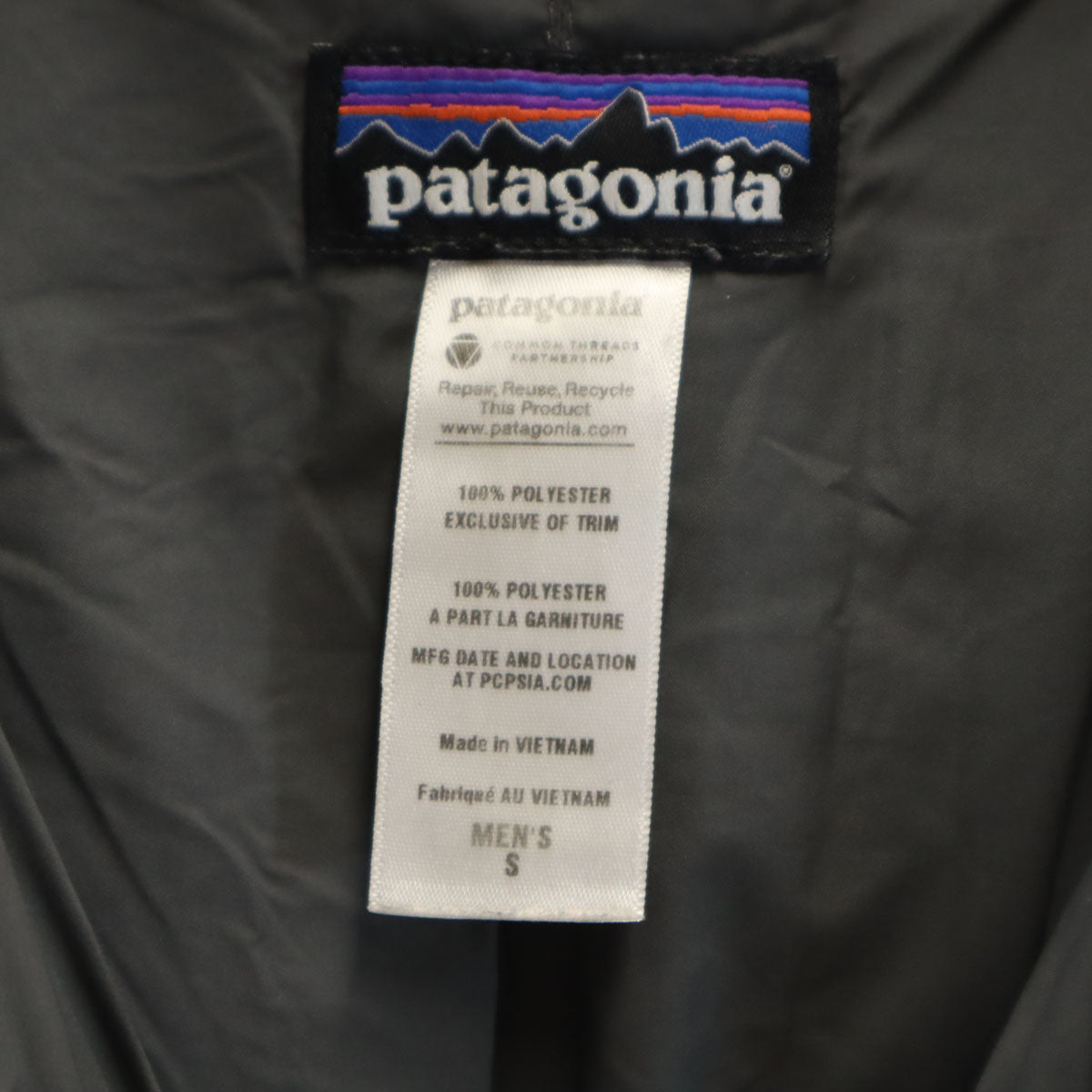 patagonia パタゴニア クラシック レトロX フリースジャケット S チャコールグレー 23060FA13 アウトドア ボア メンズ