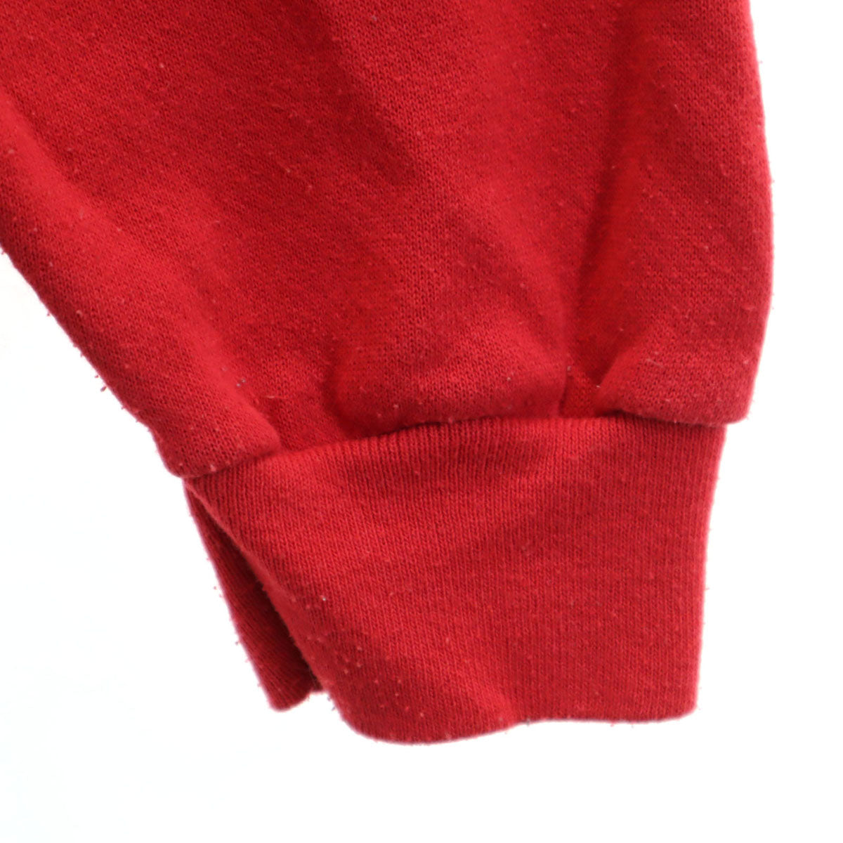 MICKEY UNLIMITED ミッキー アンリミテッド 90s オールド USA製 ミッキーマウス 長袖 トレーナー XL レッド スウェット ディズニー メンズ