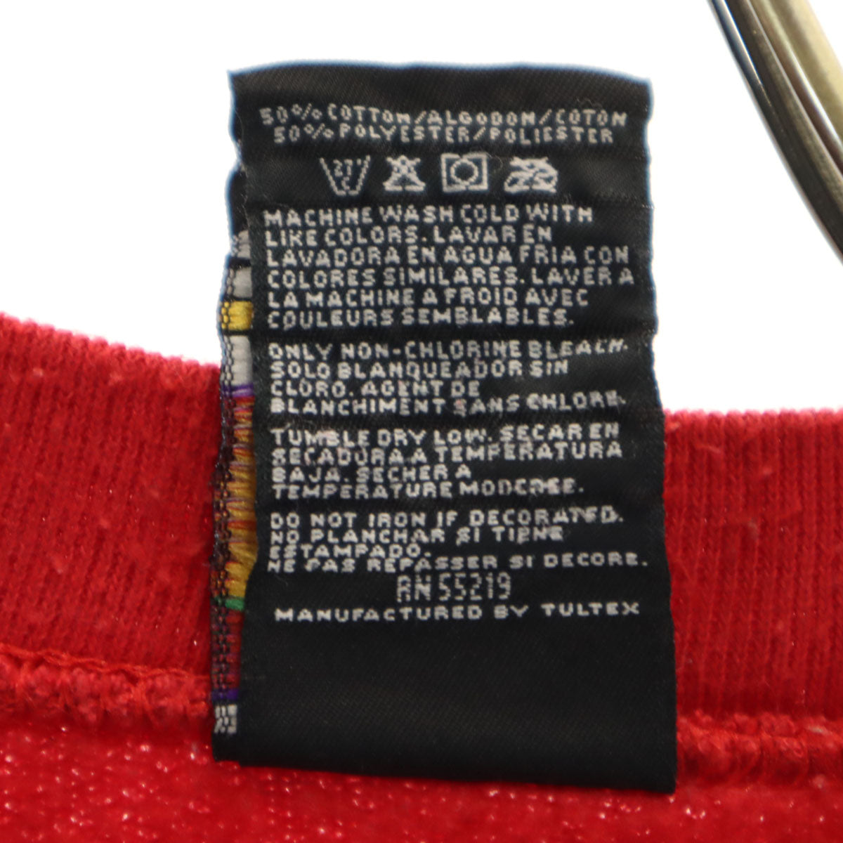 MICKEY UNLIMITED ミッキー アンリミテッド 90s オールド USA製 ミッキーマウス 長袖 トレーナー XL レッド スウェット ディズニー メンズ