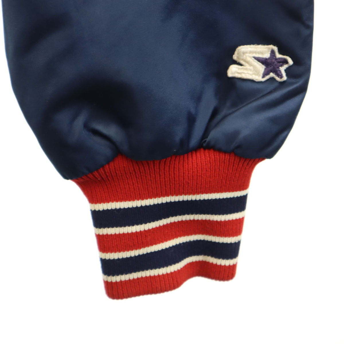 STARTER スターター 80s 90s USA製 オールド スタジャン L ネイビー MLB メンズ