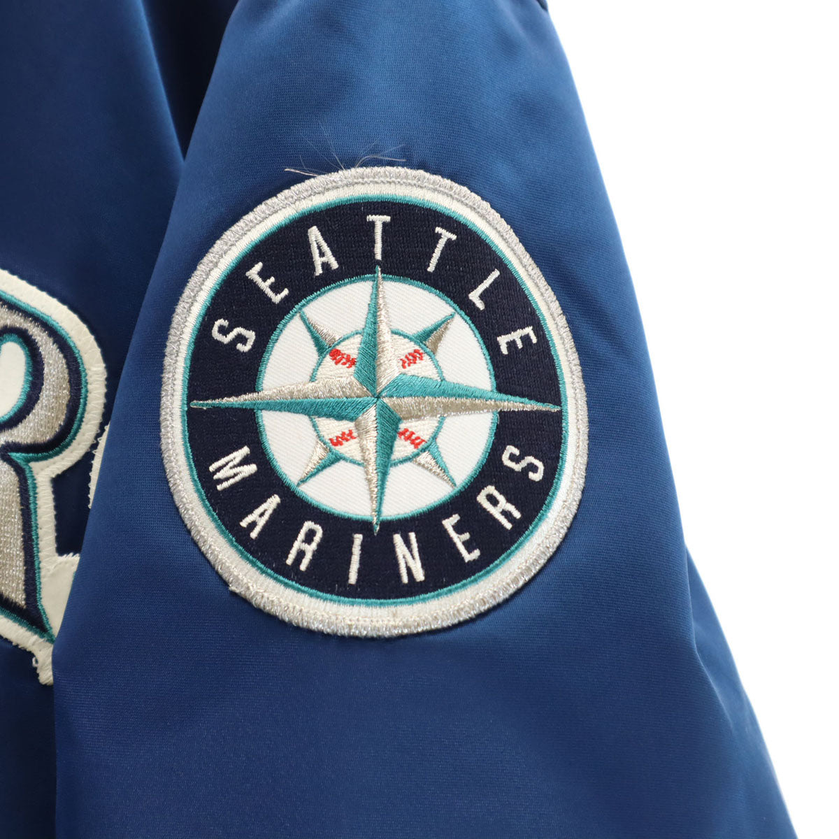 美品 STARTER Diamond COLLECTION ダイアモンドコレクション バイ スターター USA製 スタジャン XL ブルー メンズ