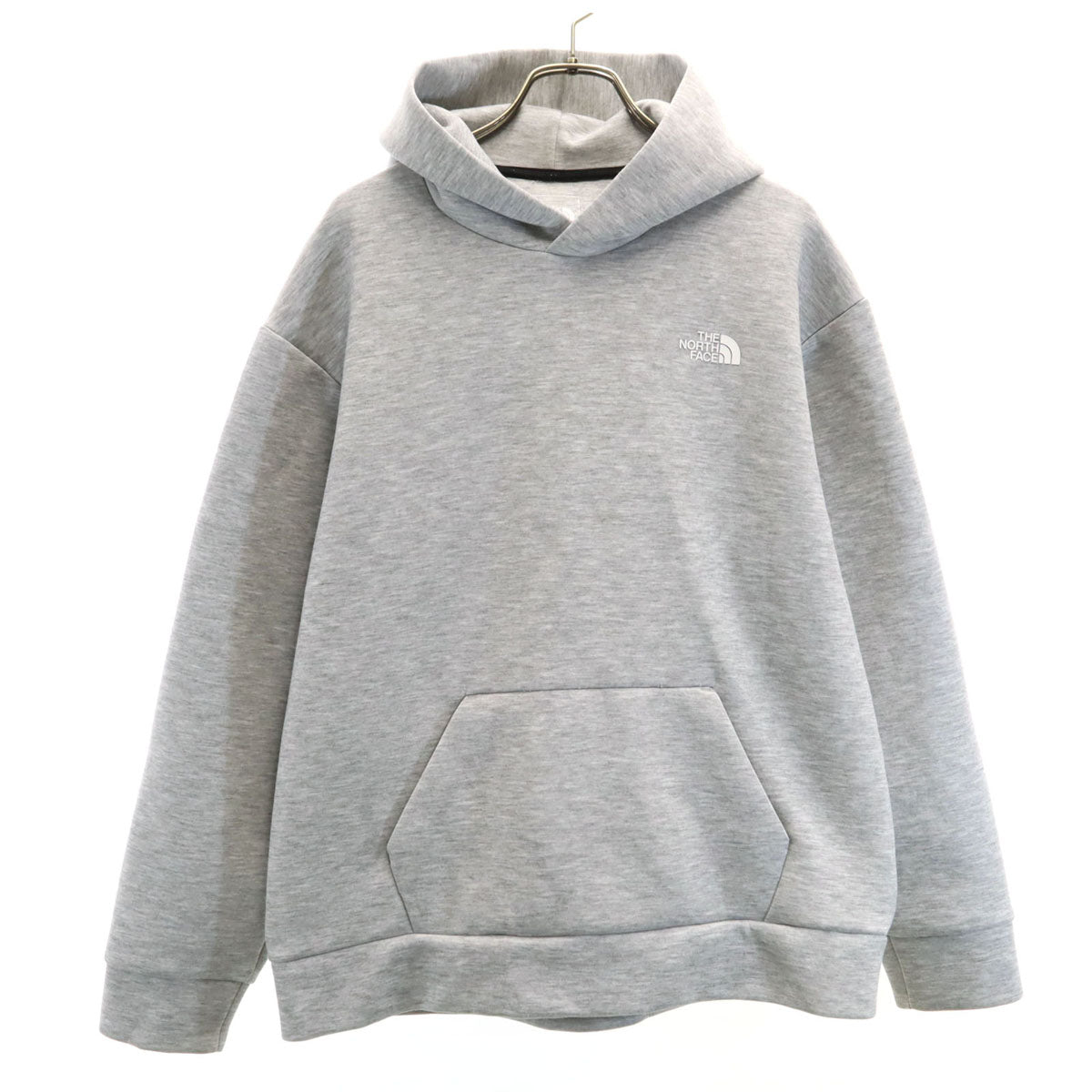 THE NORTH FACE ザノースフェイス 長袖 スウェットパーカー L ライトグレー アウトドア NT12286 メンズ