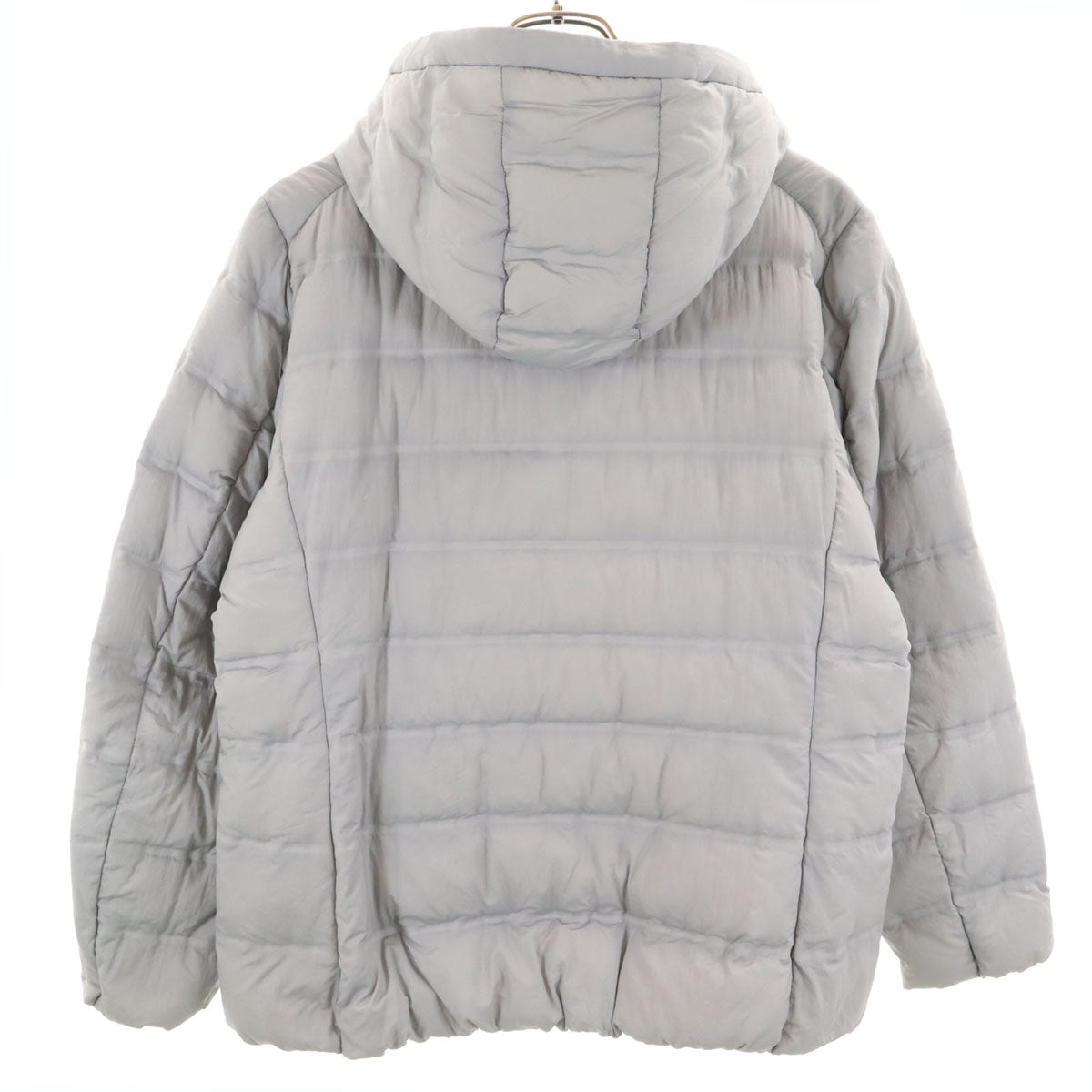 UNIQLO ユニクロ シームレス ライトダウンジャケット XL グレー系 レディース