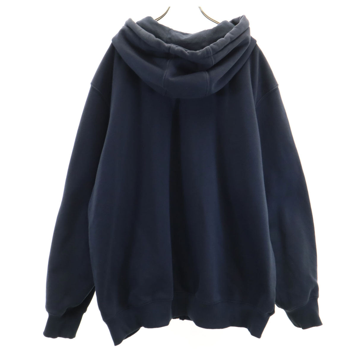 Carhartt カーハート 企業モノ刺繍 長袖 スウェット ジップパーカー XL ネイビー 100614 メンズ