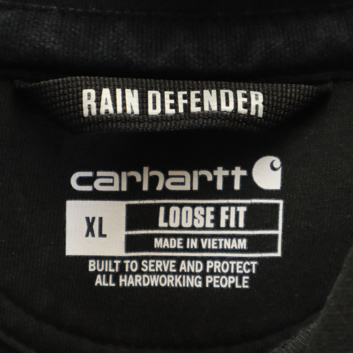 Carhartt カーハート 長袖 スウェットパーカー XL ブラック TS0615-M 裏起毛 メンズ