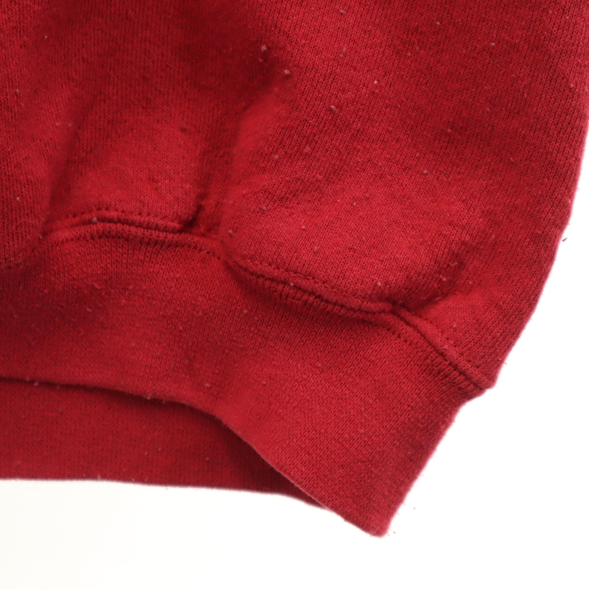 ANDHURST 90s USA製 オールド 長袖 スウェット トレーナー XL レッド 無地 メンズ