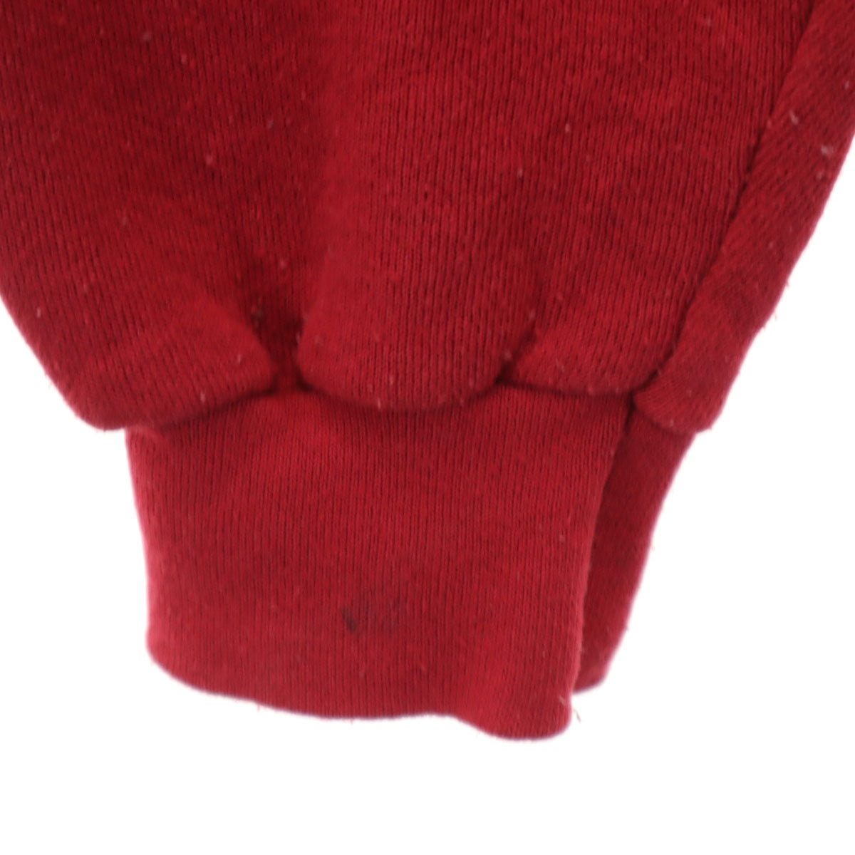 ANDHURST 90s USA製 オールド 長袖 スウェット トレーナー XL レッド 無地 メンズ