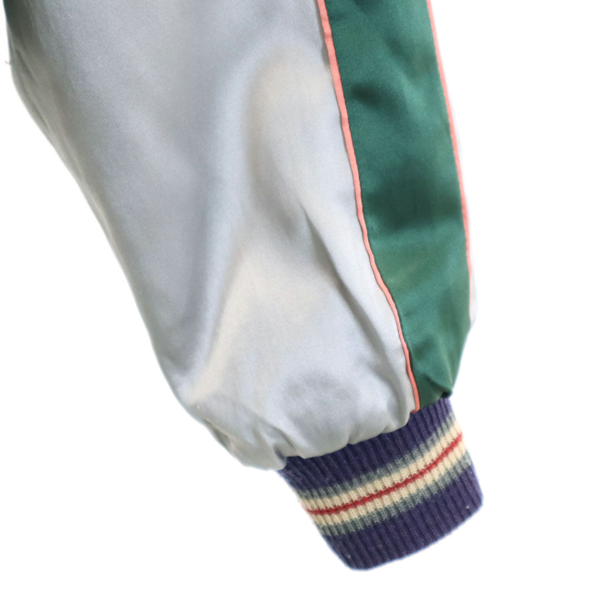 東洋TAILOR 東洋テイラー スカジャン M グリーン リバーシブル レディース