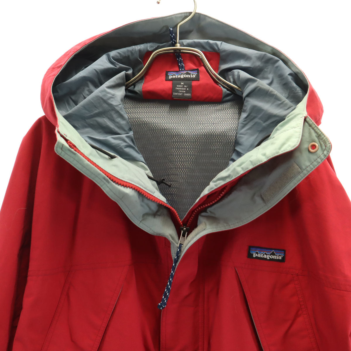 patagonia パタゴニア ストーム ジャケット M レッド 裏メッシュ アウトドア STY83602 メンズ