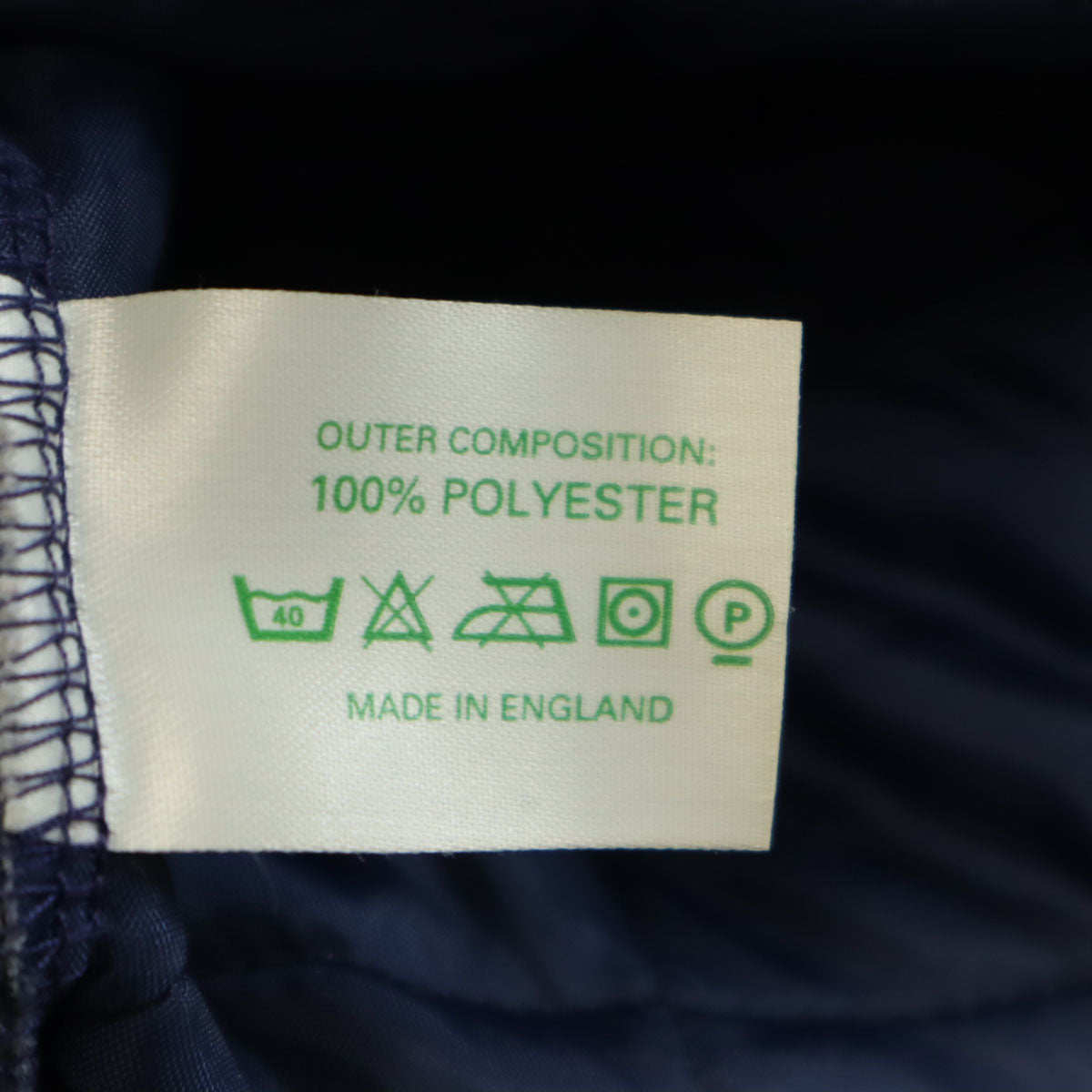 JOHN PARTRIDGE ジョン パートリッジ イングランド製 チェック キルティングジャケット S ネイビー レディース