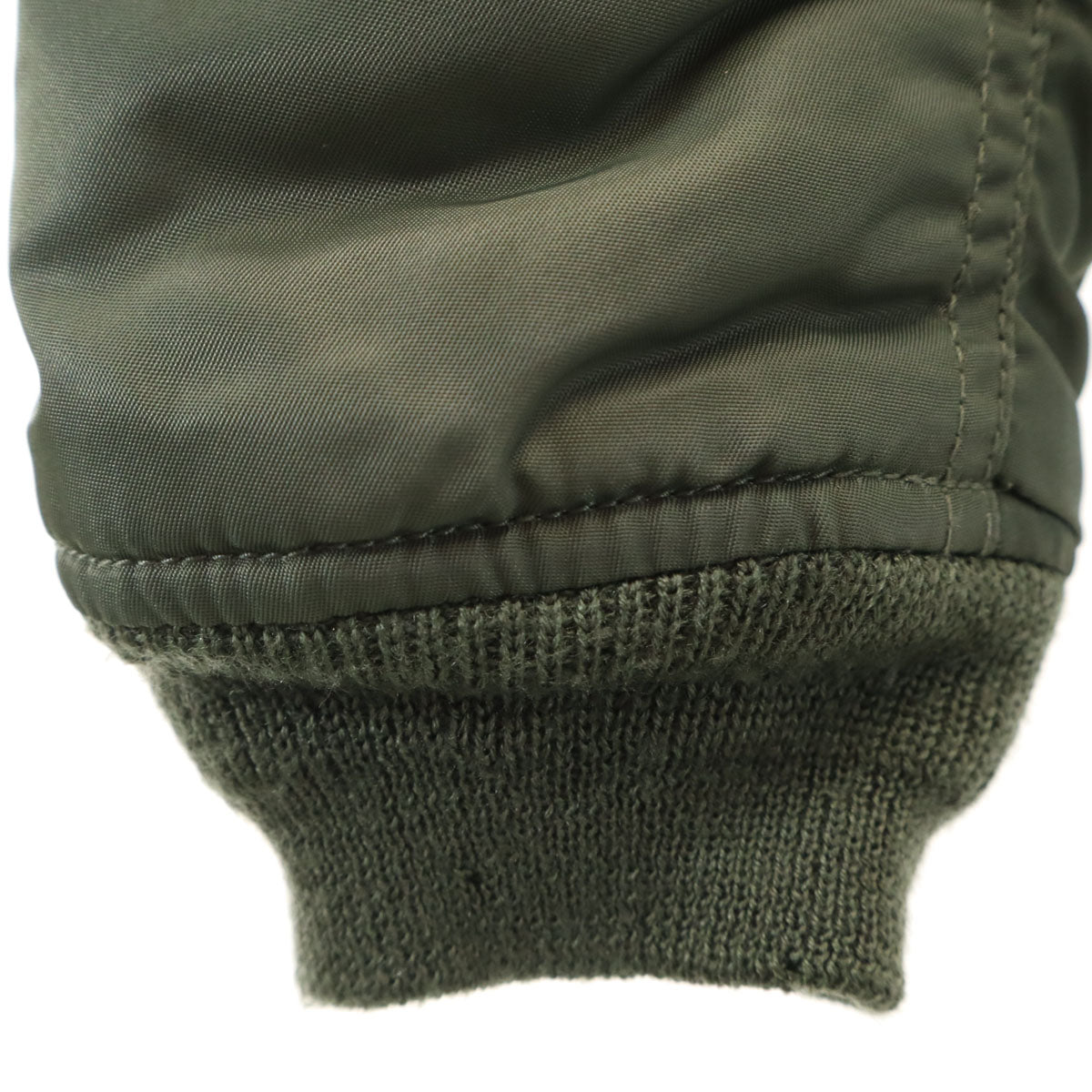 AVIREX アヴィレックス MOUSSY マウジー コラボ MA-1 フライトジャケット 2 オリーブ系 中綿 レディース