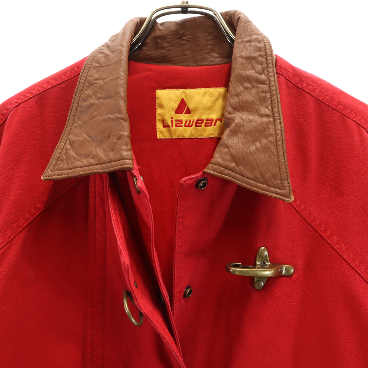 LIZWEAR リズウェア 90s 00s オールド ファイヤーマン ジャケット L レッド メンズ