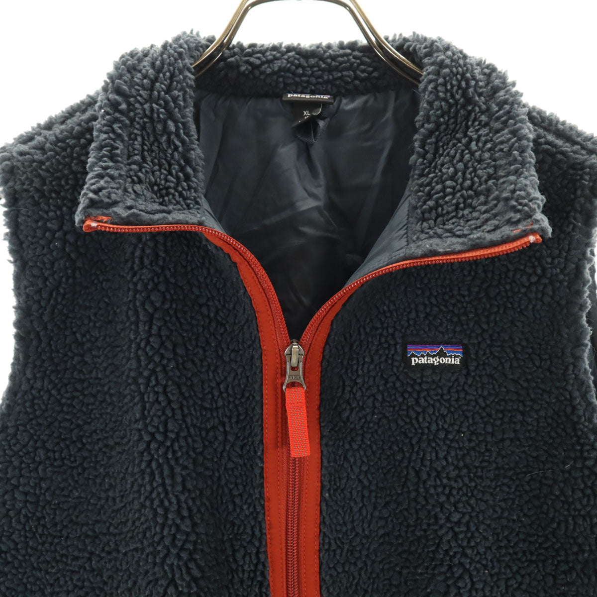 patagonia パタゴニア フリース ベスト XL14 グレー系 65619 レトロX キッズ