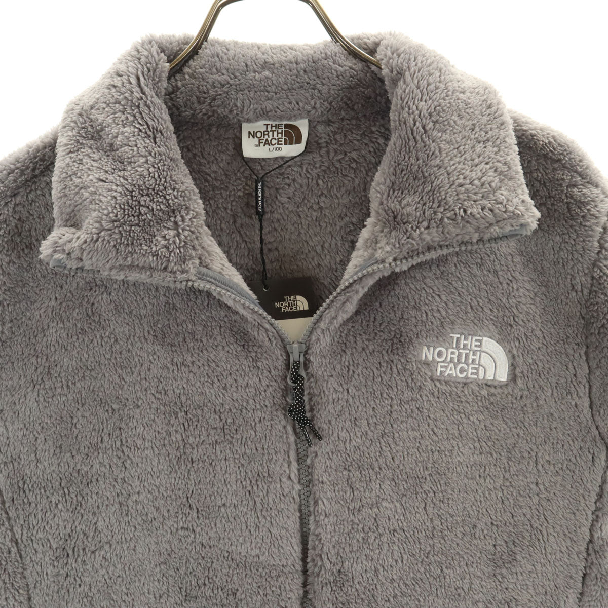 未使用 THE NORTH FACE ノースフェイス フリースジャケット L グレー NJ4FQ50L アウトドア メンズ