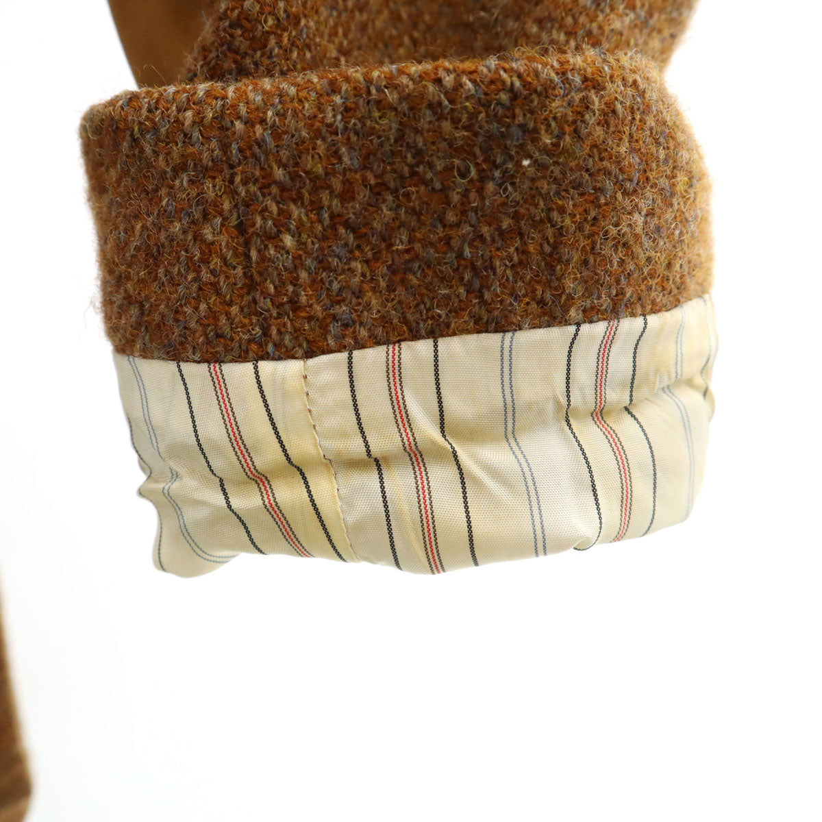 Nigel Cabourn ナイジェルケーボン ウール マロリー ジャケット 8 ブラウン系 ハリスツイード レディース