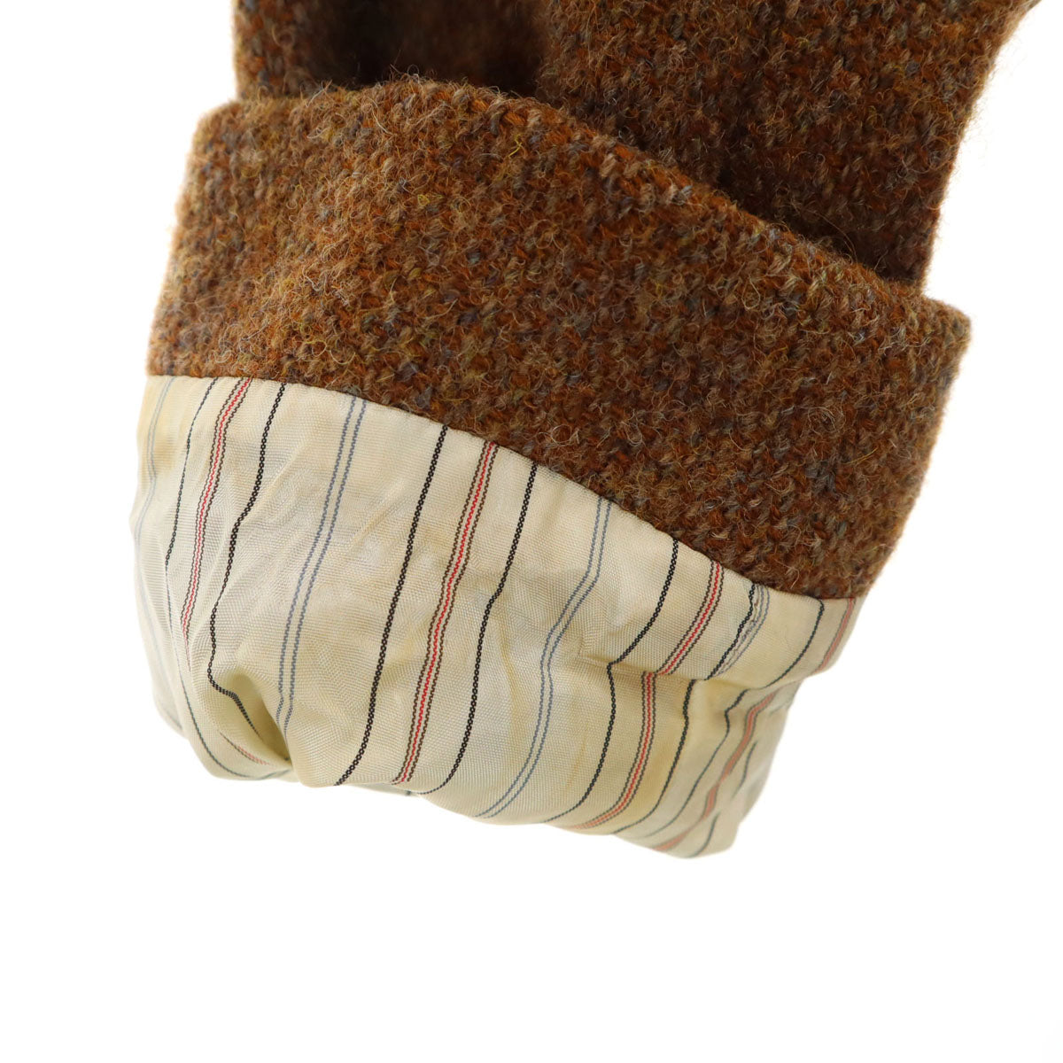 Nigel Cabourn ナイジェルケーボン ウール マロリー ジャケット 8 ブラウン系 ハリスツイード レディース