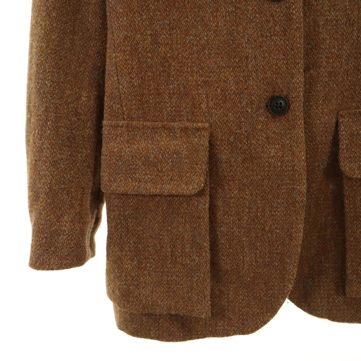 Nigel Cabourn ナイジェルケーボン ウール マロリー ジャケット 8 ブラウン系 ハリスツイード レディース