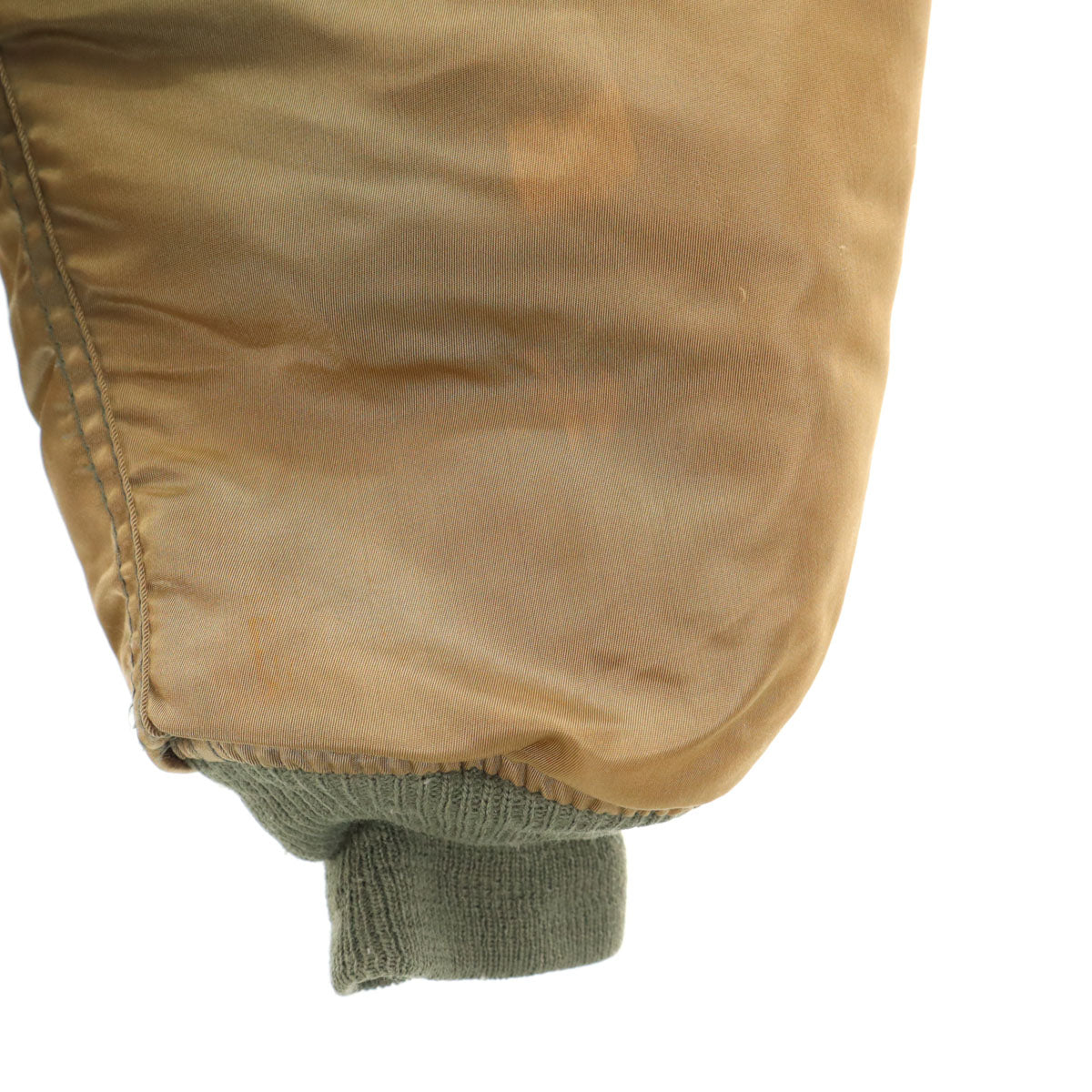 AVIREX アヴィレックス 90s USA製 MA-1 オールド フライトジャケット XL カーキ メンズ