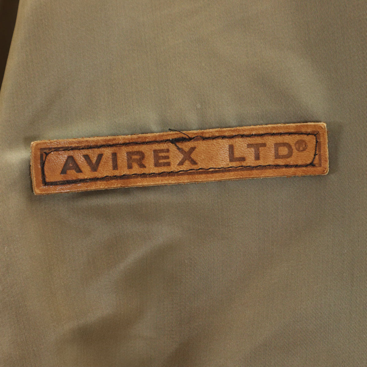 AVIREX アヴィレックス 90s USA製 MA-1 オールド フライトジャケット XL カーキ メンズ