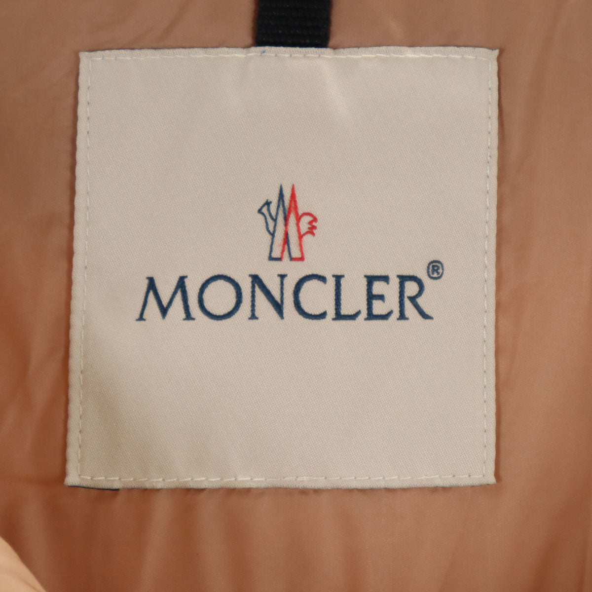 MONCLER モンクレール TORCON ベロア切替 ダウンジャケット 2 サーモンピンク レディース