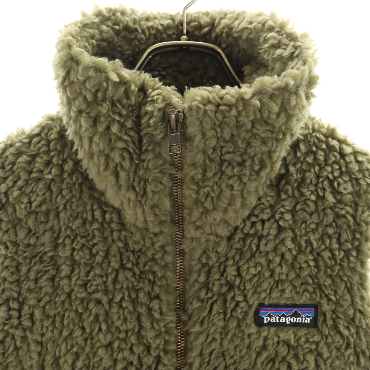 patagonia パタゴニア ダスティーメサ フリースジップ ベスト XS カーキ アウトドア 25120 レディース