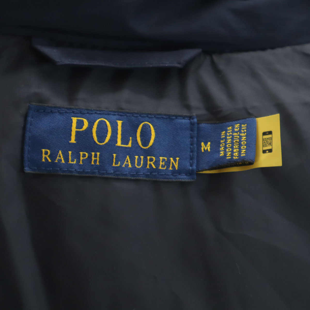 美品 POLO RALPH LAUREN ポロラルフローレン ダウンベスト M ネイビー レディース