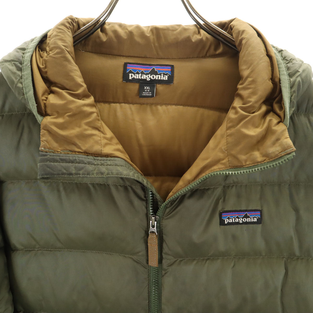 patagonia パタゴニア ハイロフト ダウンジャケット XXL カーキ 68207FA18 アウトドア メンズ