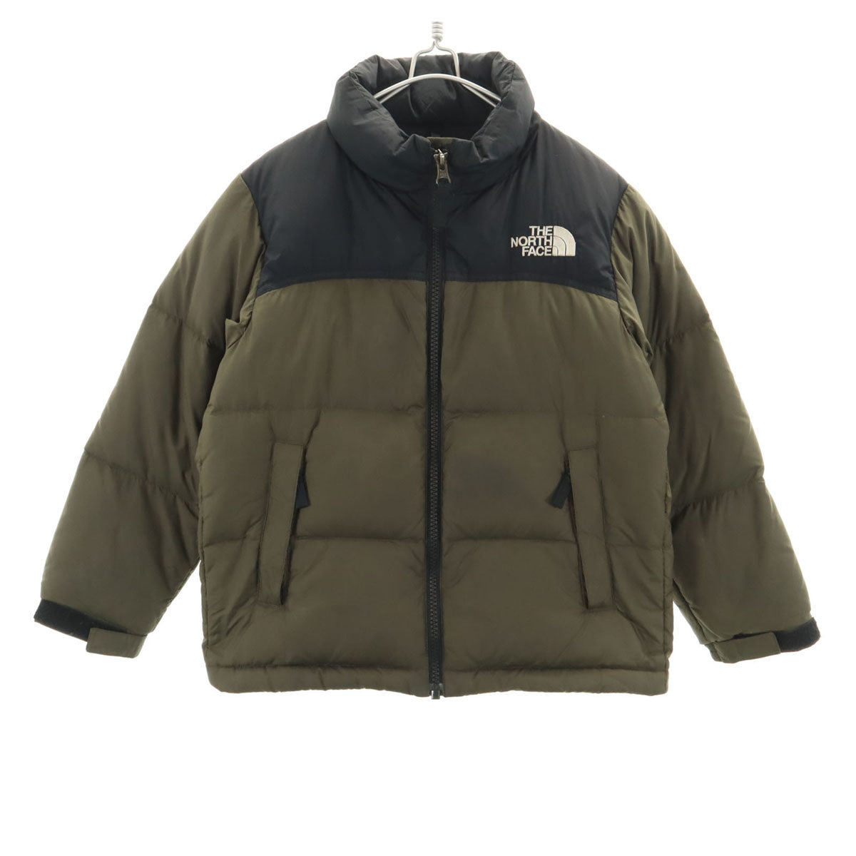 THE NORTH FACE ノースフェイス ヌプシ ダウンジャケット 120 カーキ NDJ91863 アウトドア キッズ