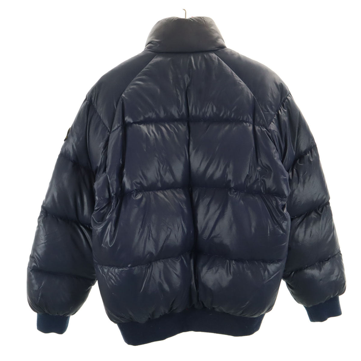 MONCLER モンクレール 80s ヴィンテージ アシックス ダウンジャケット L ネイビー リバーシブル レディース