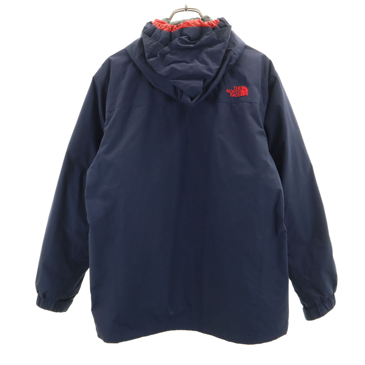 THE NORTH FACE ザノースフェイス ダウンジャケット L ネイビー ライナー付き 3WAY アウトドア NP61733 メンズ