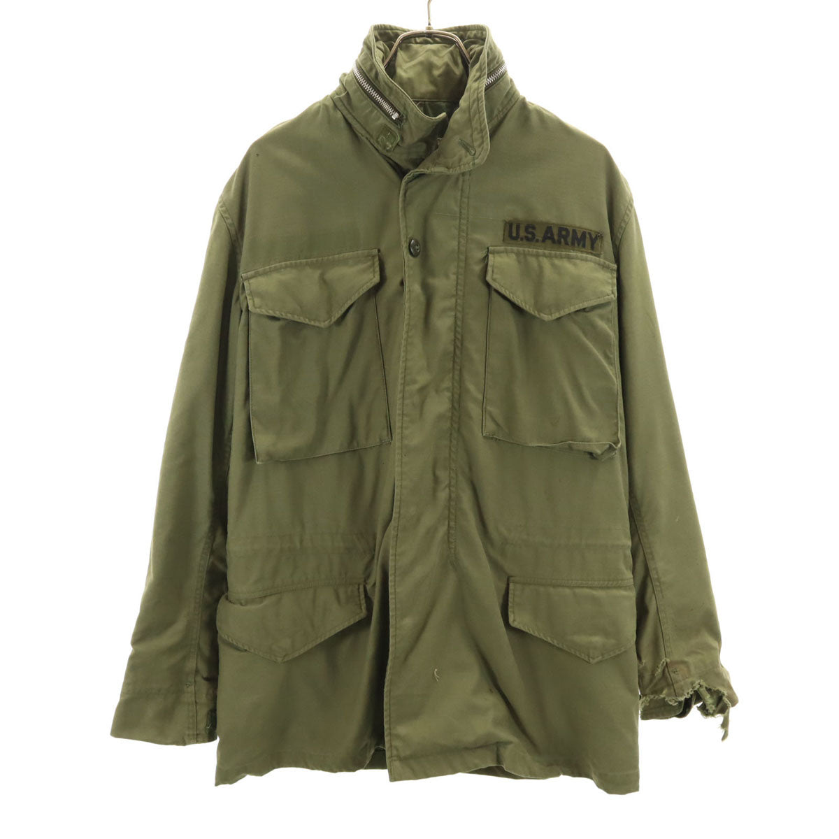 US ARMY アメリカ軍 70s DSA M65 ヴィンテージ フィールドジャケット S カーキ メンズ