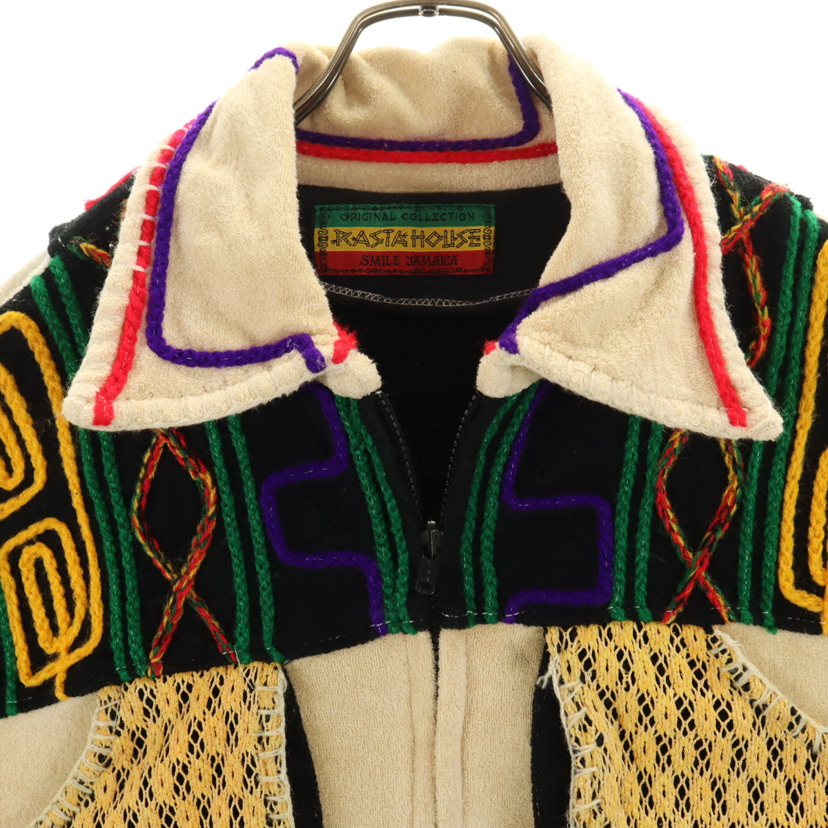 RASTA HOUSE 90s オールド ジップジャケット ベージュ系 メンズ