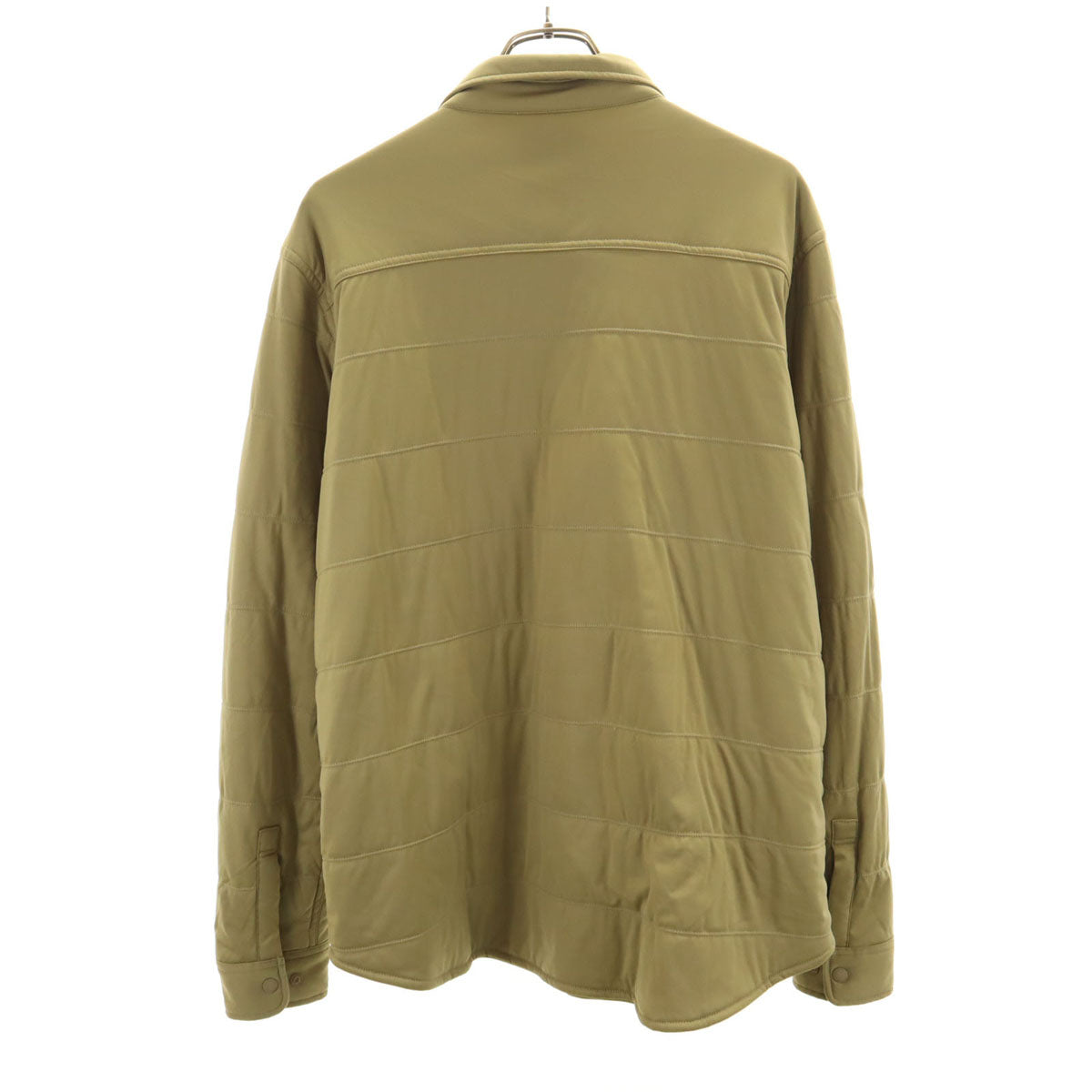 snowpeak スノーピーク 長袖 シャツ L カーキ 薄中綿入り メンズ