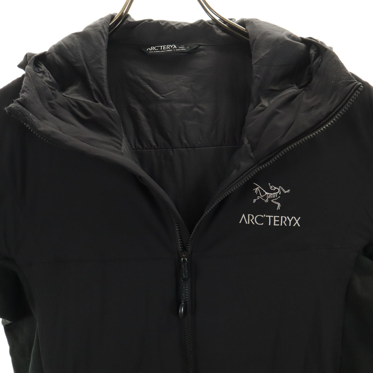 ARC'TERYX アークテリクス 長袖 中綿 パーカー XS ブラック メンズ