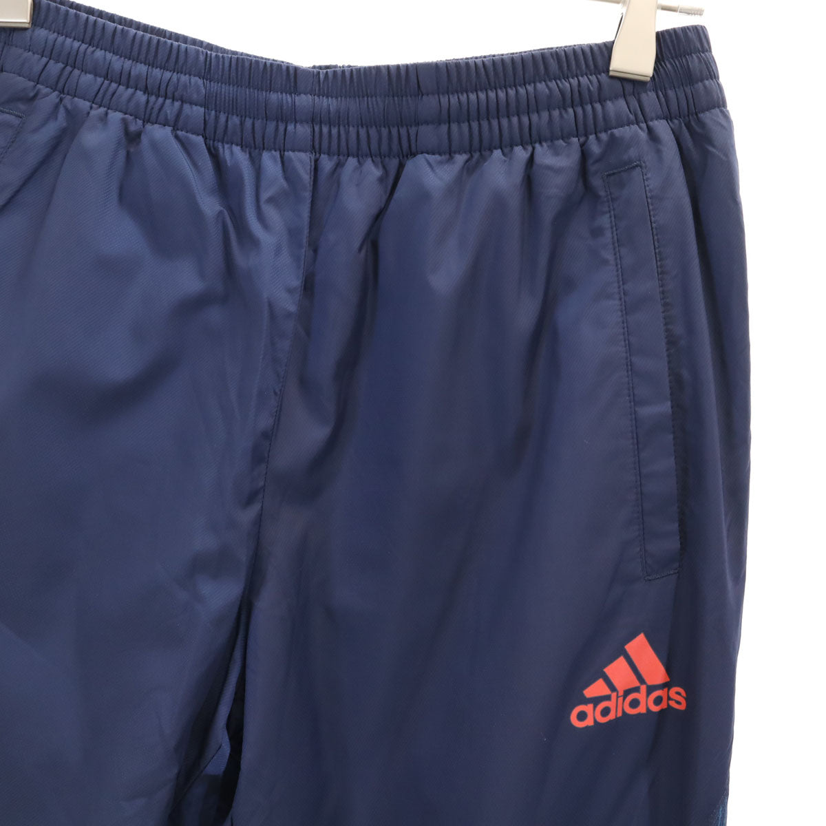 未使用 adidas アディダス トレーニング ウインドブレーカー 上下 セットアップ M ネイビー タグ付き トリコット裏地 ジャージ メンズ