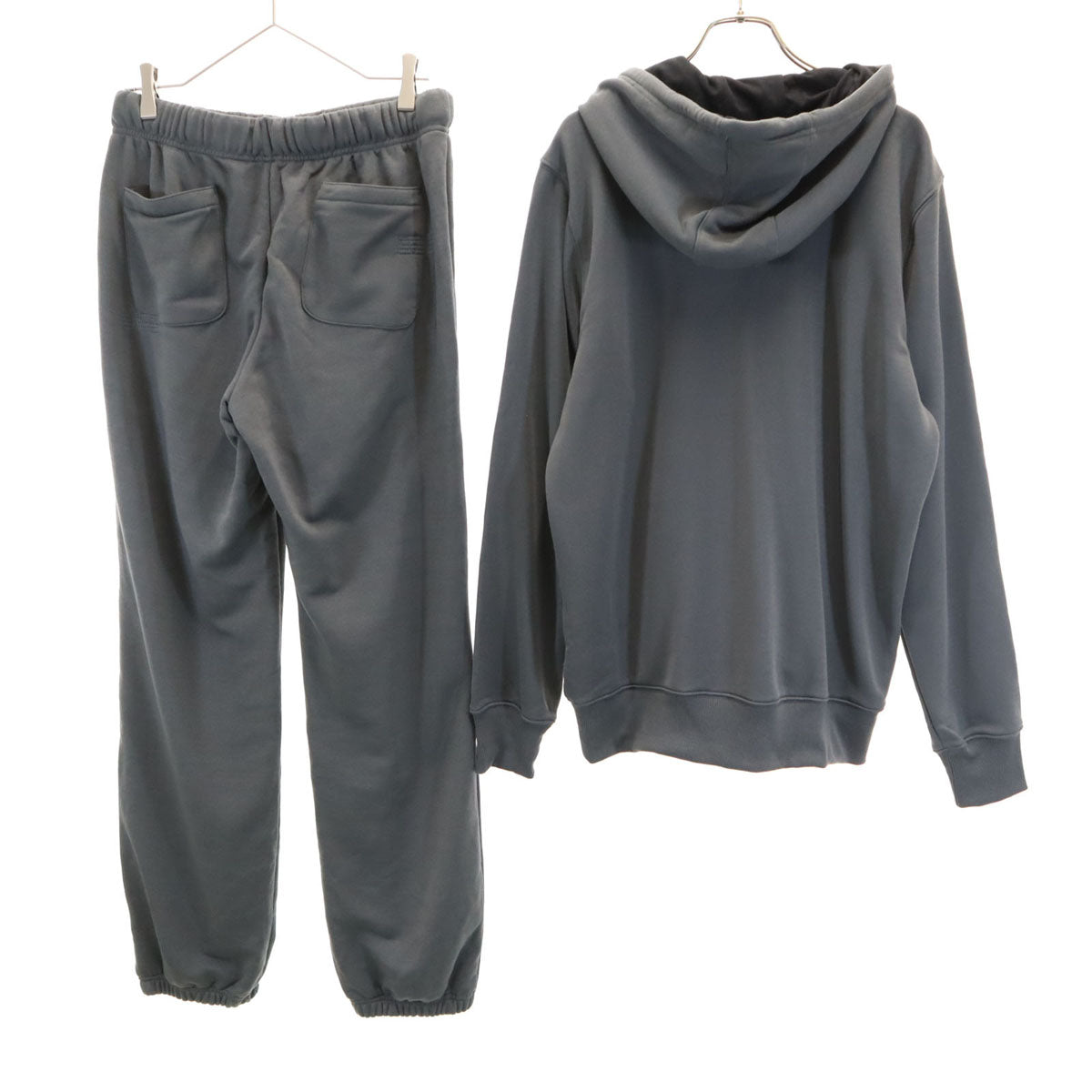 未使用 PUMA プーマ 長袖 スウェットパーカー 上下 セットアップ O グレー タグ付き ジャージ メンズ