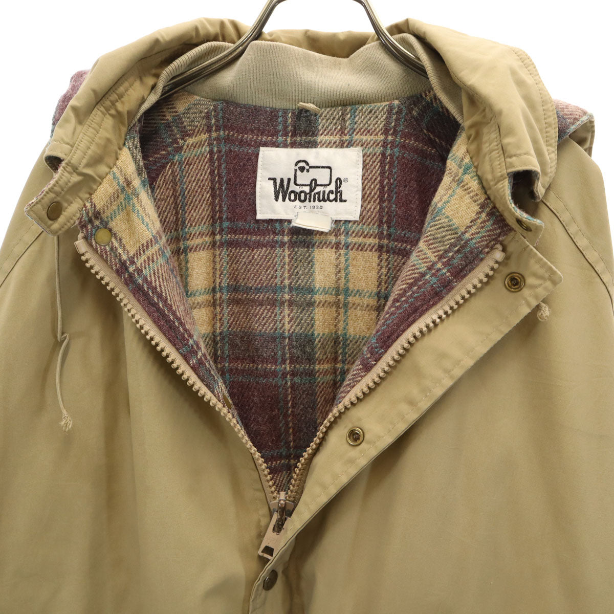 WOOLRICH ウールリッチ 70s ヴィンテージ 白タグ ワークジャケット ベージュ メンズ