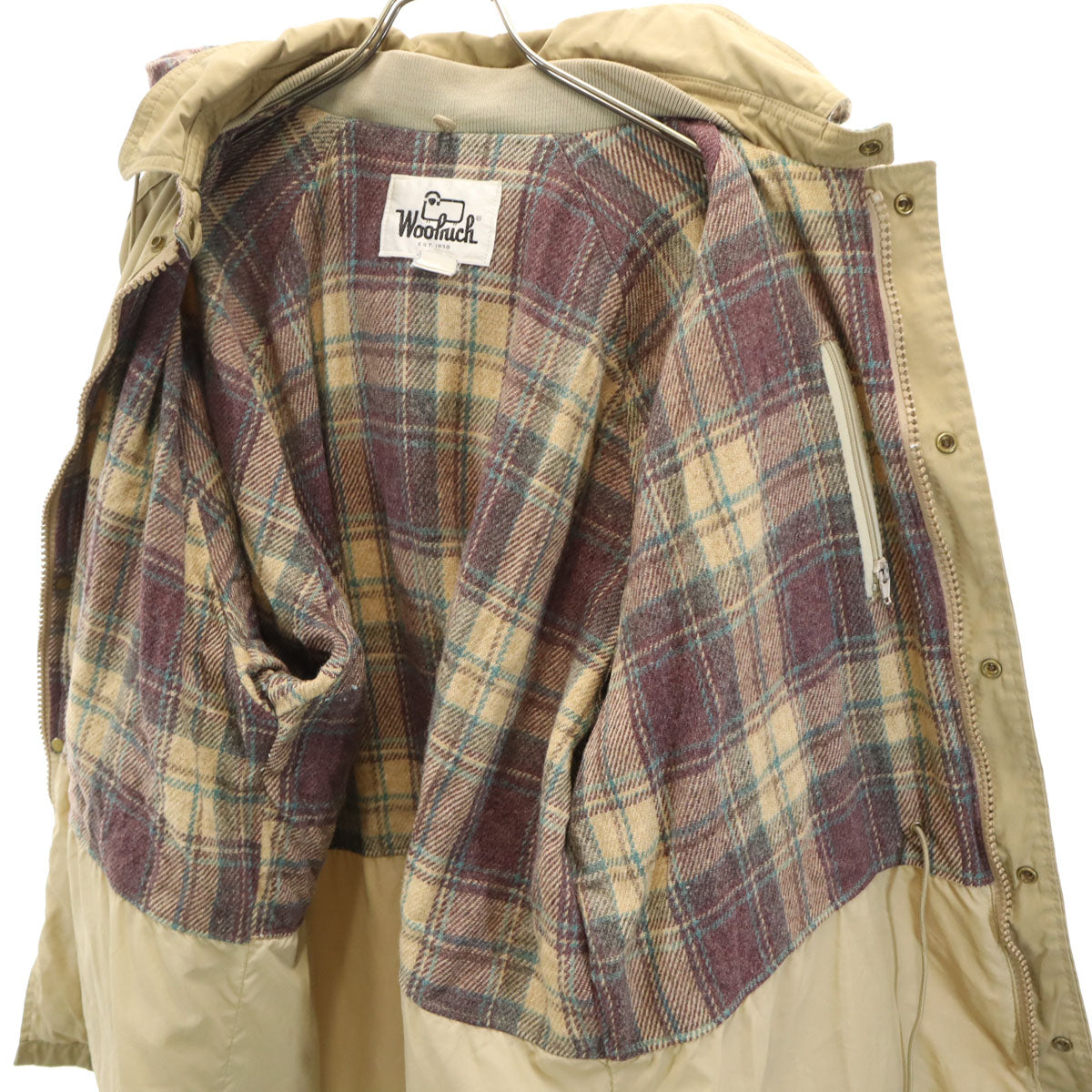WOOLRICH ウールリッチ 70s ヴィンテージ 白タグ ワークジャケット ベージュ メンズ