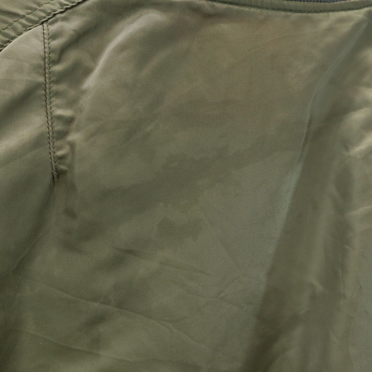 ALPHA アルファ 90s USA製 MA-1 オールド フライトジャケット XL カーキ メンズ